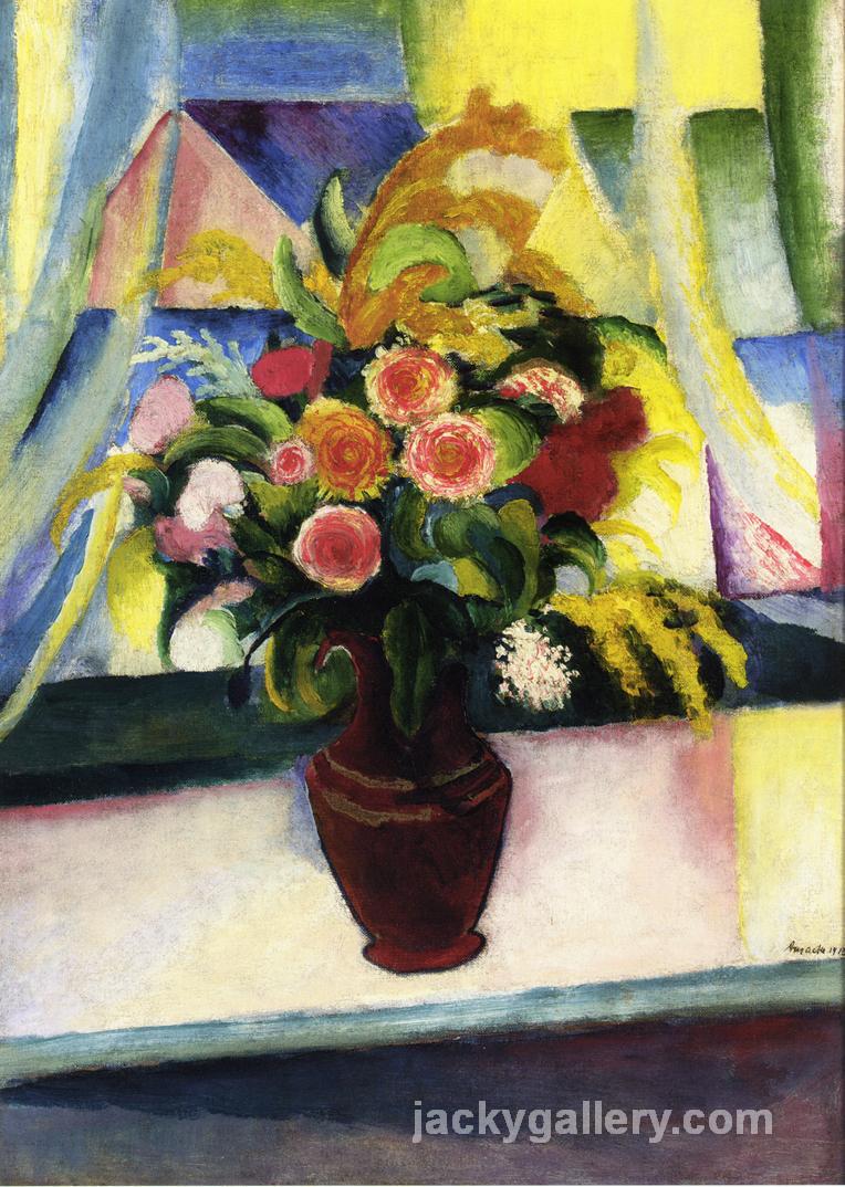 Untitled, August Macke painting